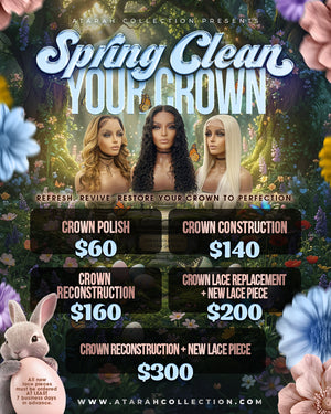 Spring Clean Your Crown
