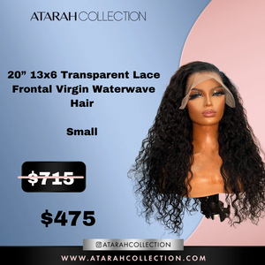 Ready to SLAY Crown 20” HD 13x6 Lace Frontal Virgin Waterwave Hair
